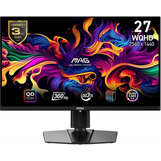 MSI MAG 27" WQHD 1440p 240Hz Gaming OLED Monitor