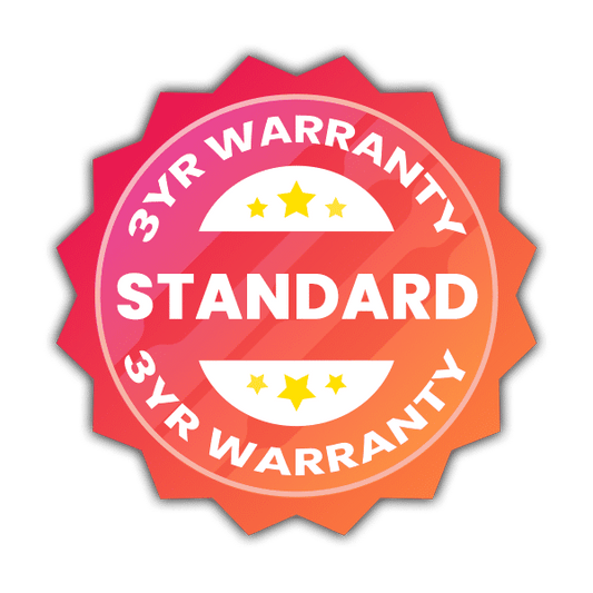 3 Year Standard Warranty w/ Lifetime Support
