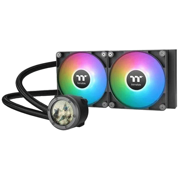 THERMALTAKE TH240 V2 Ultra RGB AIO Liquid Cooler - Black