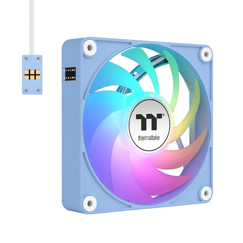 3 Pack THERMALTAKE CT120 EX Reverse RGB Fan - Hydrangea Blue