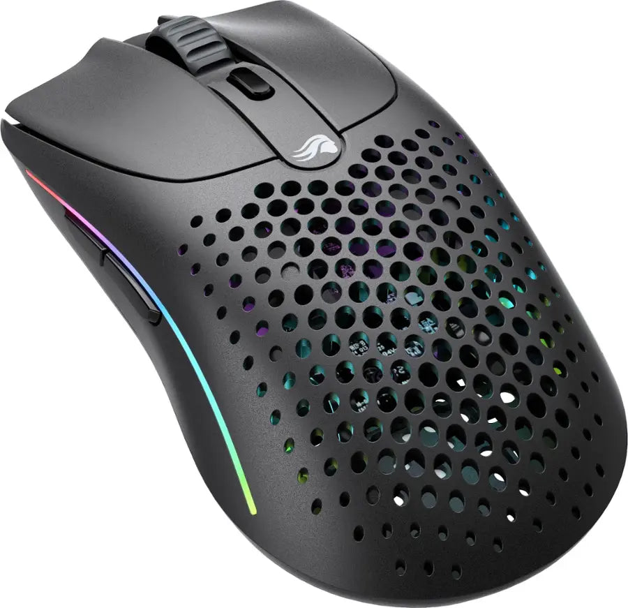 Glorious Model O2 Lightweight Wireless Gaming Mouse - Black