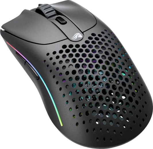 Glorious Model O2 Lightweight Wireless Gaming Mouse - Black