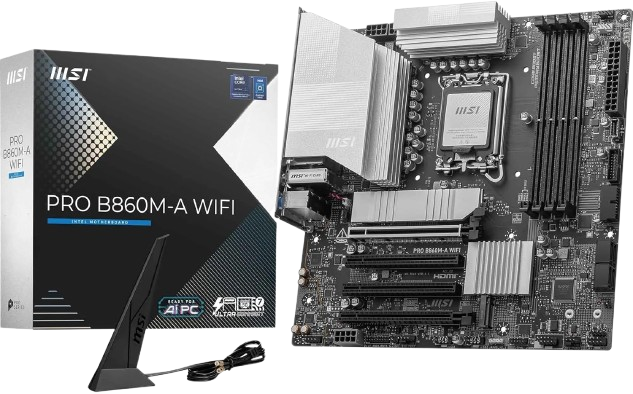 PRO B860M-P WiFi mATX Motherboard
