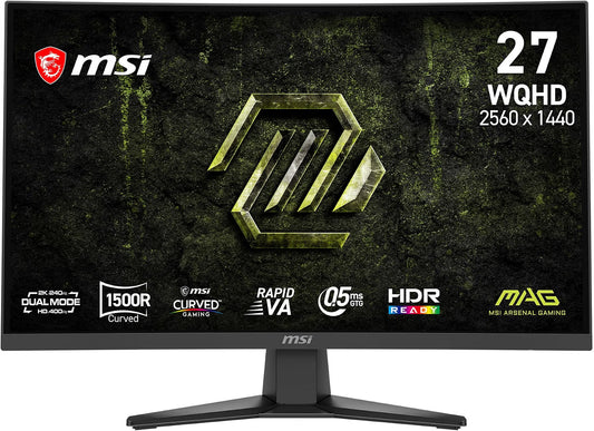 MSI MAG 27" 1440P 240Hz/400Hz Dual Mode Gaming Monitor