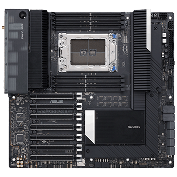 ASUS Pro WS WRX80E-SAGE SE II WiFi DDR4 EATX Motherboard