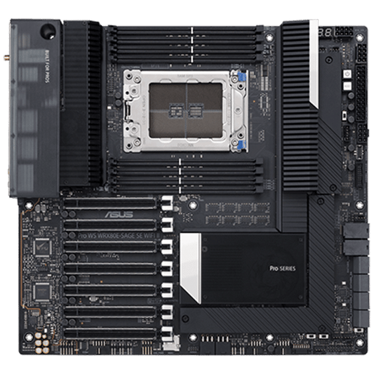 ASUS Pro WS WRX80E-SAGE SE II WiFi DDR4 EATX Motherboard
