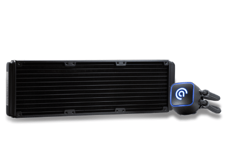 Asetek 360MM Liquid CPU Cooler - Black