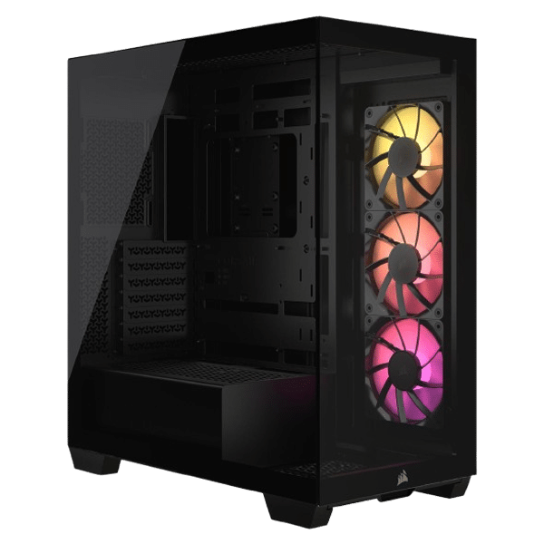 Corsair 3500X ARGB Mid-Tower Case - Black