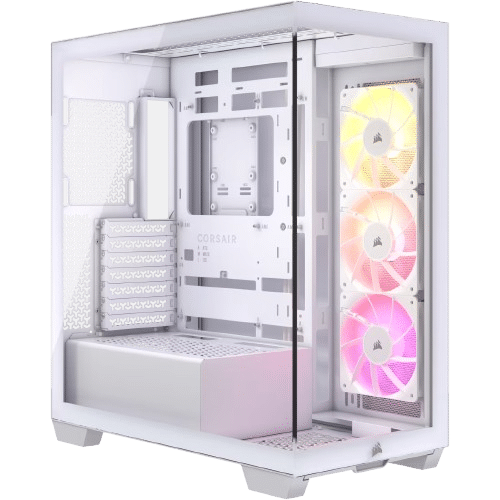 Corsair 3500X ARGB Mid-Tower Case - White