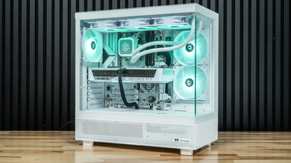 Seafoam RTX 5070 Gaming PC