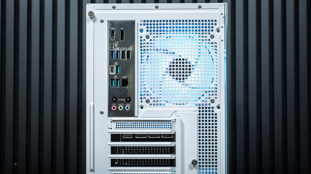 Snow Hawk RTX 5070 Ti Gaming PC | Hand-Built Gaming PC | PowerGPU