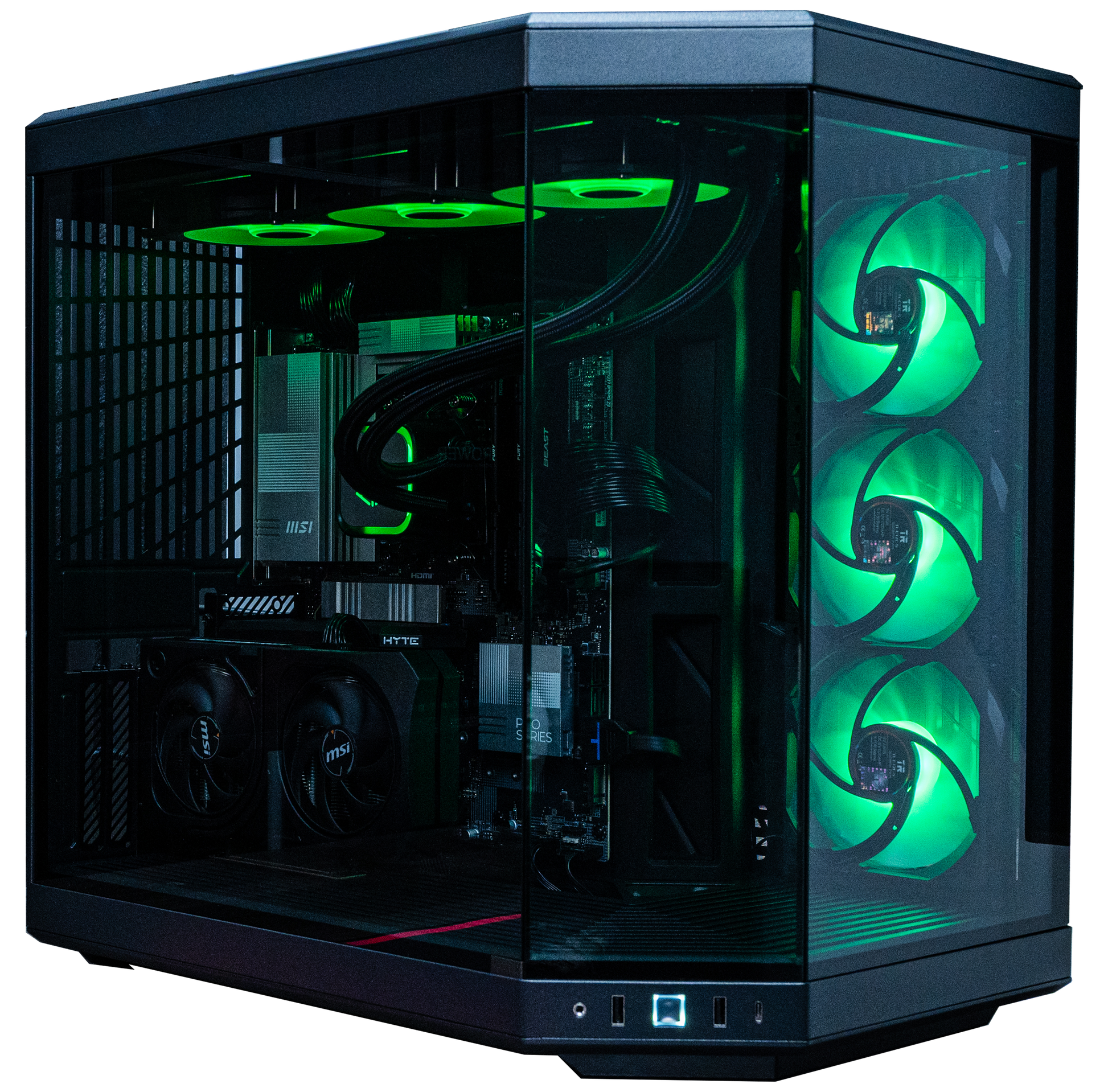 Elixir RTX 5060 Ti ready to ship gaming PC hand-built by PowerGPU — 1080p to 1440p