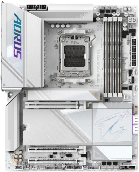 GIGABYTE X870E AORUS PRO ICE AM5 ATX Motherboard