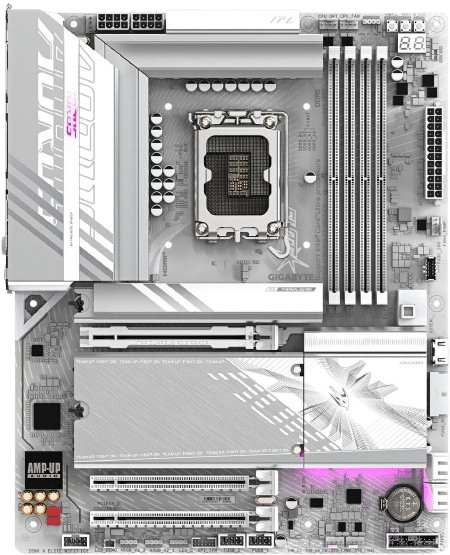 GIGABYTE Z890 AORUS ELITE ICE Motherboard