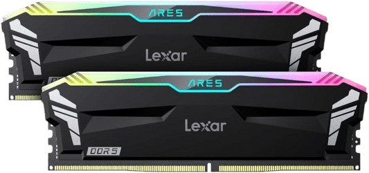 LEXAR ARES RGB 32GB DDR5 6000MHz C30 RAM - Black Kit
