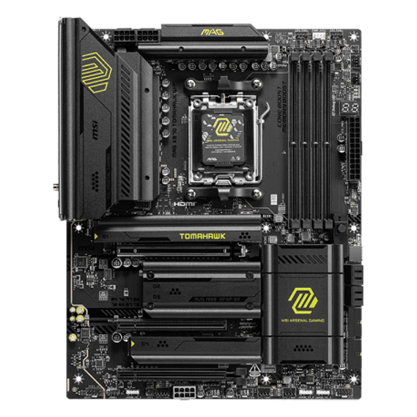 MSI MAG X870 TOMAHAWK WIFI AM5 ATX Motherboard