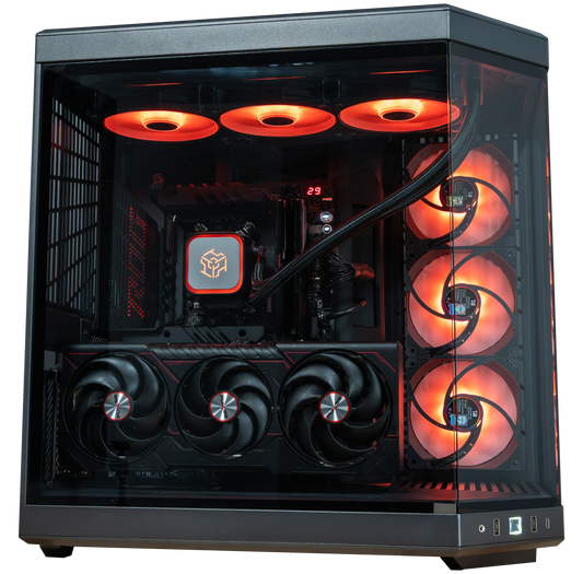 Pyro RX 9070 XT Gaming PC (Recertified)