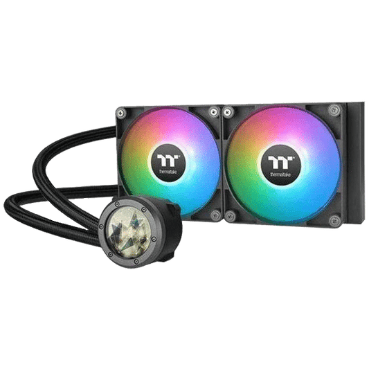 THERMALTAKE TH240 V2 Ultra RGB AIO Liquid Cooler - Black