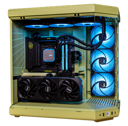 Seafoam RTX 5070 Gaming PC