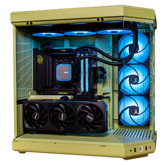 Seafoam RTX 5070 Gaming PC