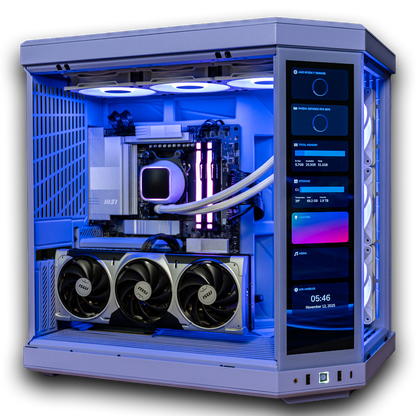 Lavender RTX 5070 Gaming PC