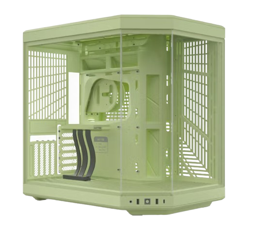 HYTE Y70 Mid-Tower Case - Matcha Milk