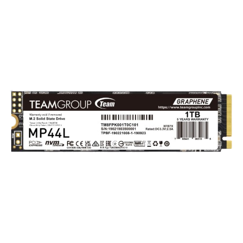 TEAMGROUP MP44L 1TB Gen4 NVMe SSD