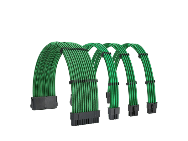 FORMULAMOD NCK1 Series PSU Extension Cable Kit-Green