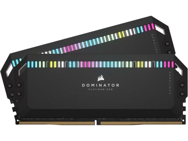 CORSAIR Dominator Platinum RGB 32GB (2x16GB) DDR5 6600 C32 RAM - Black