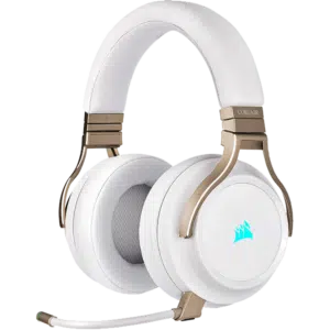 Corsair Virtuoso RGB Wireless Gaming Headset – Pearl