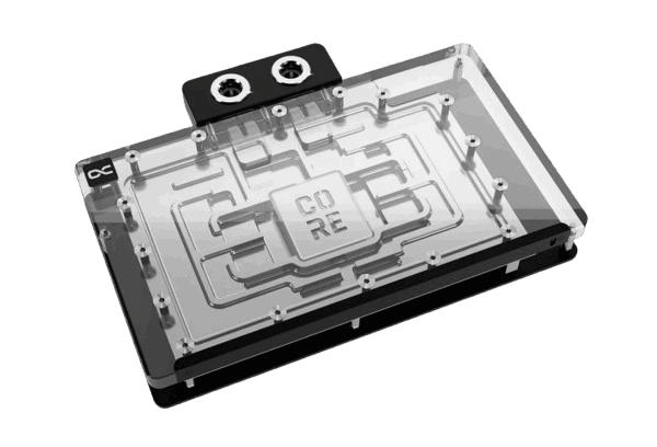 Alphacool Core Geforce RTX 5090 Waterblock (Suprim + Vanguard + Gaming Trio) with backplate